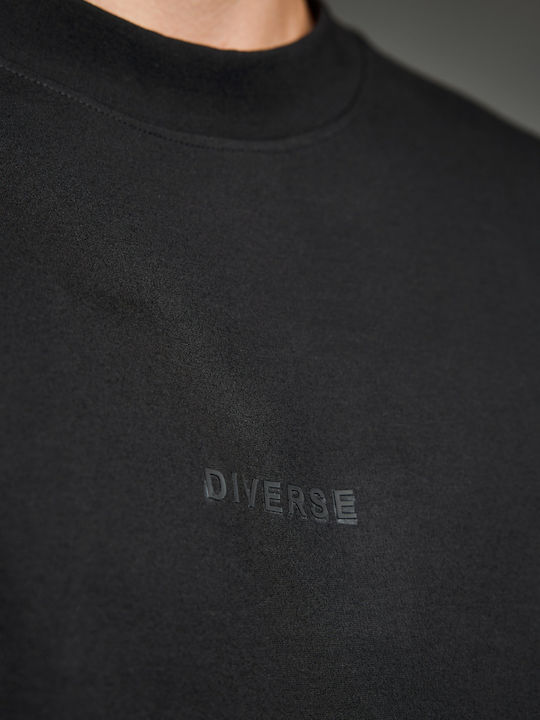 Short Sleeve Black Blouse