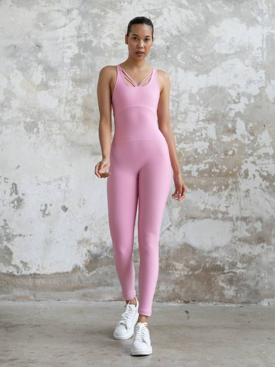 Lismina Women's One-piece Suit Pink