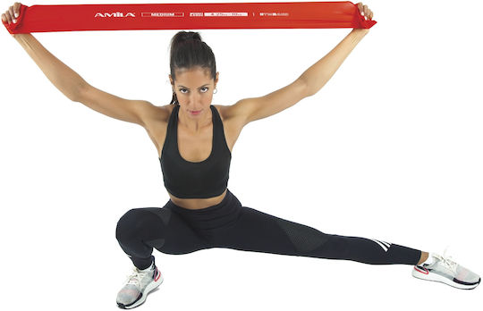AMILA Resistance Band Loop Moderate Green 2.5m