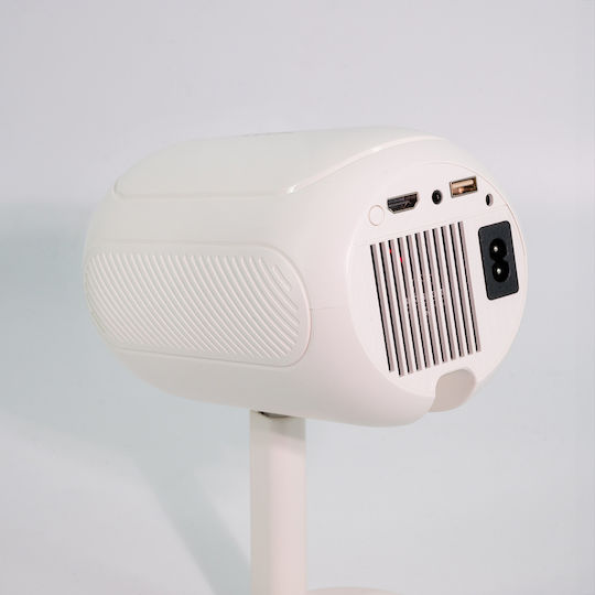 Andowl Mini Projector DLP Full HD Lamp LED with Wi-Fi and Built-in Speakers PR60