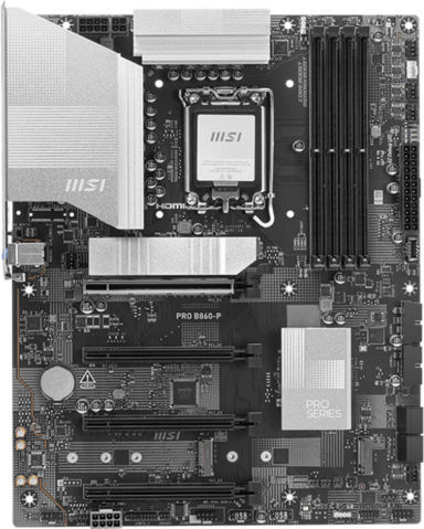 MSI Pro B860-P Motherboard ATX with Intel 1851 Socket