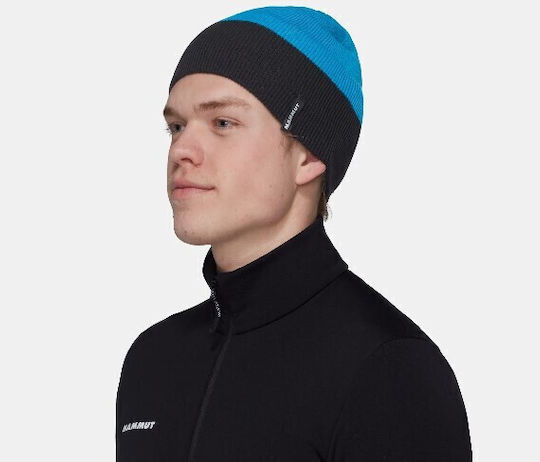 Beanie Unisex Σκούφος Πλεκτός σε Μπλε χρώμα