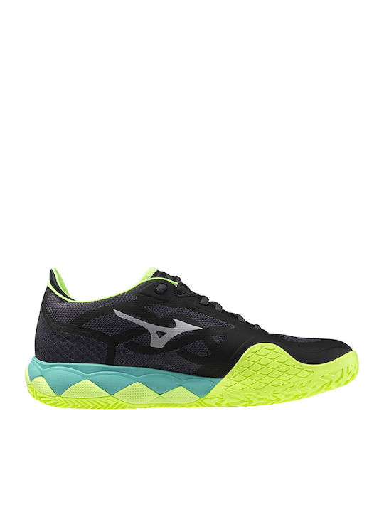 Mizuno Wave Enforce Tour Cc Men's Padel Shoes for Clay Courts Black