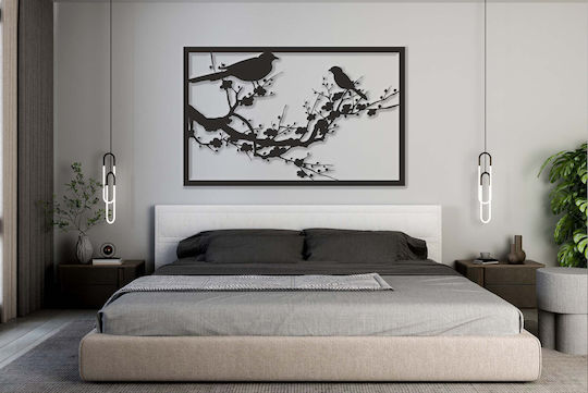 Open Work Decoration Painting Panels Wall Open Work Panel Living Room Birds 59x95