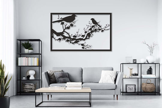 Open Work Decoration Painting Panels Wall Open Work Panel Living Room Birds 59x95
