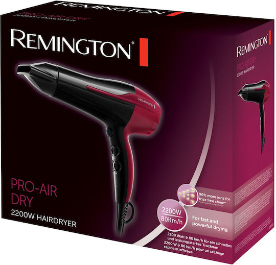 Remington Titanium Fast Dry Ionic Haartrockner mit Diffusor 1875W