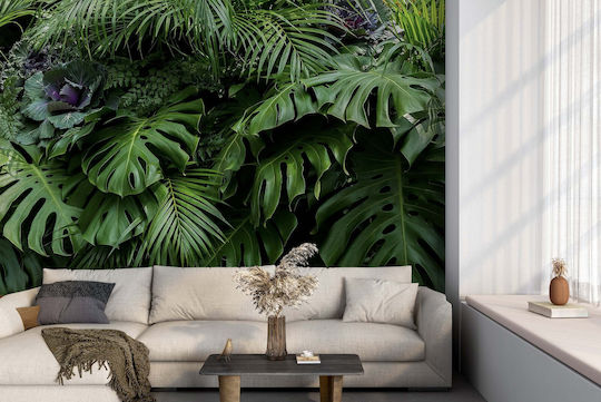 Tapet Modern cu Frunze de Monstera pentru Dormitoare și Sufragerii 260x390