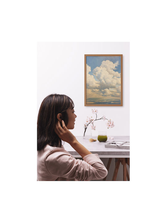Vintage Poster Set Frames Unframed Printed On Photographic Paper Featuring Nature Motifs