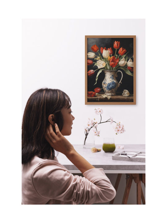Set Vintage Decorative Art Posters Frames Unframed Printed On Photographic Paper
