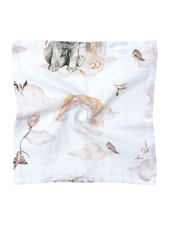 Jukki Muslin Changing Pads Gray 30x30cm. 3pcs