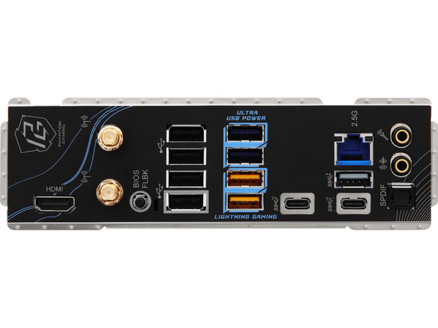 ASRock PHANTOM GAMING B850 Riptide WiFi Motherboard ATX με AMD AM5 Socket (90-MXBQT0-A0UAYZ)