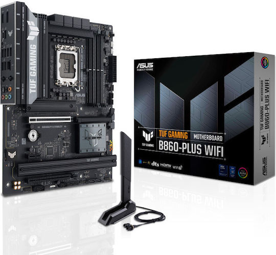 Asus TUF Gaming B860-Plus WIFI Motherboard ATX με Intel 1851 Socket 90MB1JL0-M0EAY0