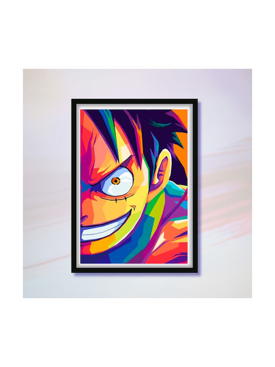 Poster One Piece Luffy An040b 21cm X 30cm