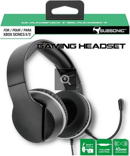 Subsonic SA5604 Über Ohr Gaming-Headset mit Verbindung 3,5mm Weiß