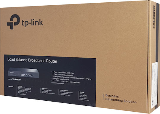 TP-LINK TL-R480T+ v6 Router με 4 Θύρες