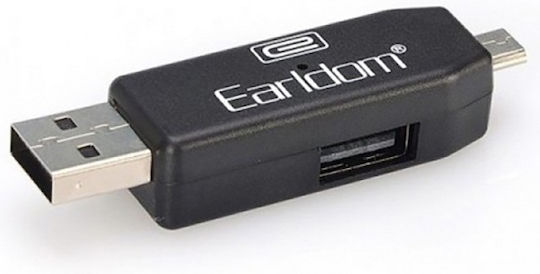 Earldom Card Reader micro USB for /S/D/ / / / / / Μπλε