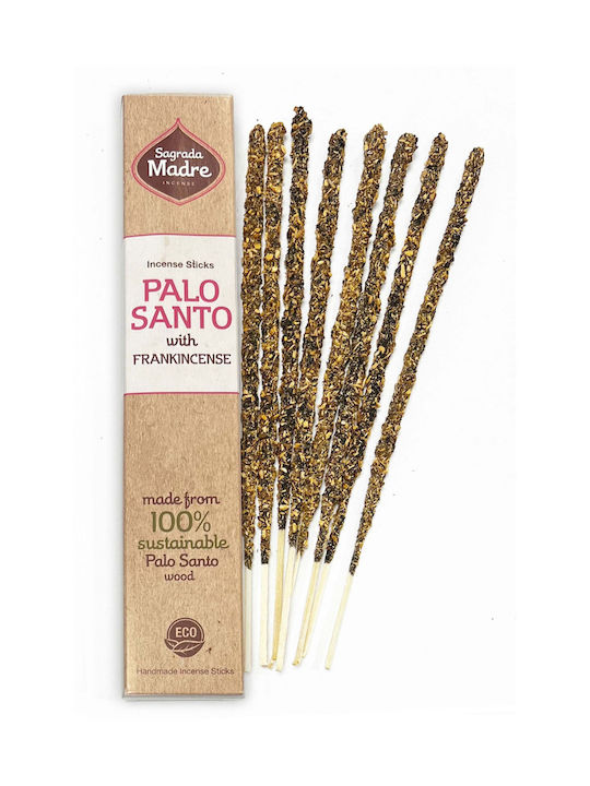 Palo Santo Räucherstäbchen Sagrada Madre Premium Räucherwerk 8 Stück
