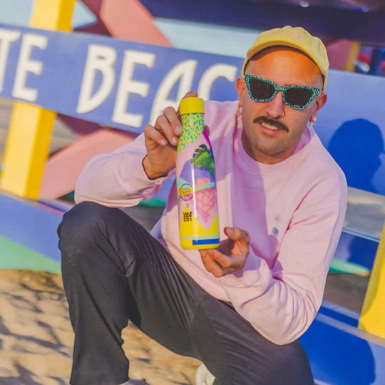 Cool Bottles Μπουκάλι Θερμός Ανοξείδωτο 500ml Mediterranean