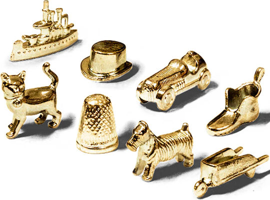 Επιτραπέζιο Παιχνίδι Monopoly Mega Gold Edition για 2-8 Παίκτες (EN) Winning Moves