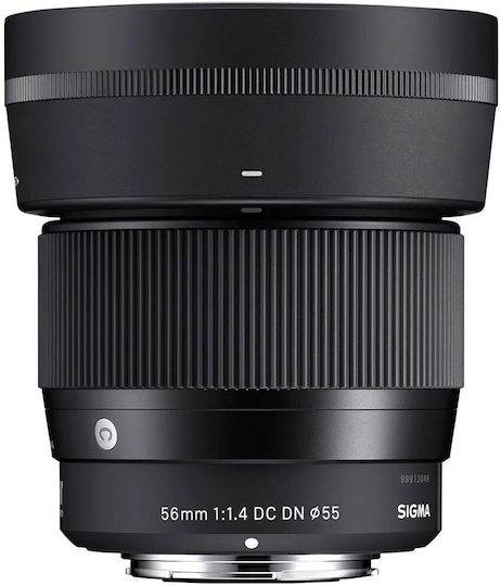 Sigma Crop Obiectiv Foto 56mm f/1.4 DC DN Contemporary Teleobiectiv pentru Montura Canon RF Black