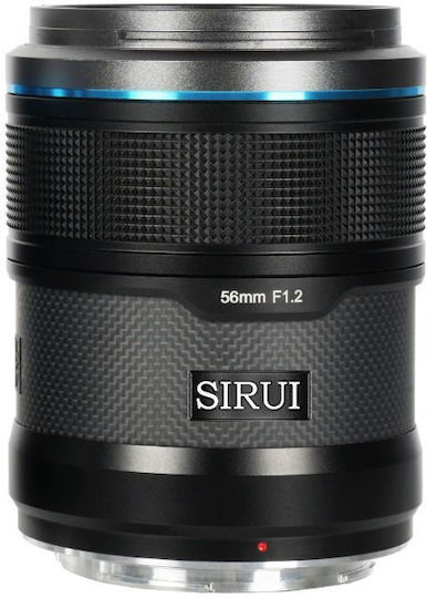 Sirui Crop Camera Lens Sniper 56mm f/1.2 Autofocus Telephoto for Fujifilm X Mount Black