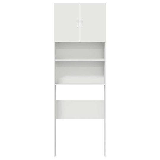 vidaXL Ντουλάπι Μπάνιου Πλυντηρίου 64x24x190cm Λευκό