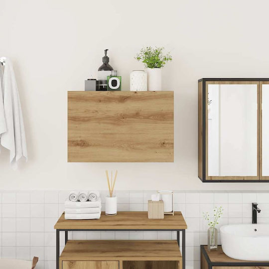 vidaXL Bathroom Cabinet L60xW25xH40cm Oak