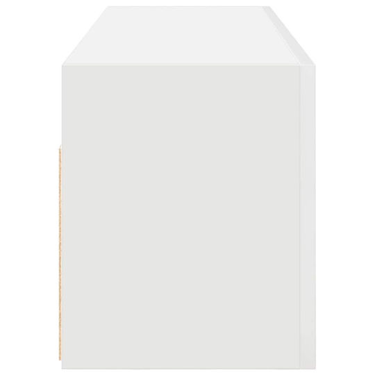 vidaXL Bathroom Cabinet L100xW25xH30cm White
