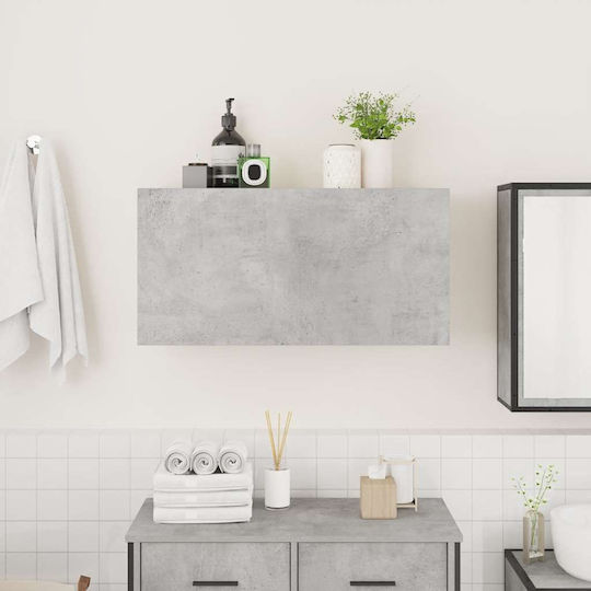 vidaXL Bathroom Cabinet L80xW25xH40cm Gray