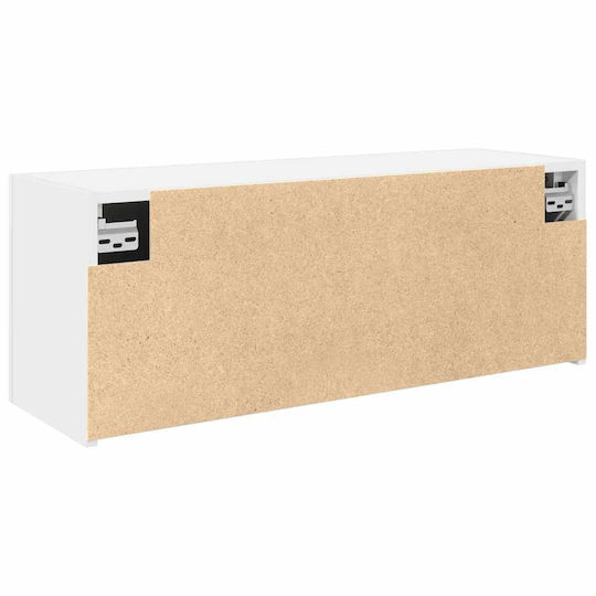 vidaXL Ντουλάπι Μπάνιου 80x25x30cm Λευκό