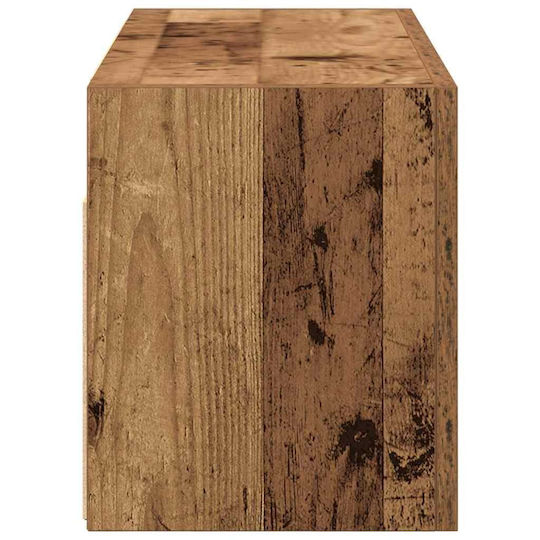 vidaXL Ντουλάπι Μπάνιου 60x25x30cm Καφέ