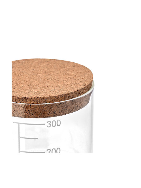 Estia Vaza Uz General cu plută Sticlă Transparent 250ml