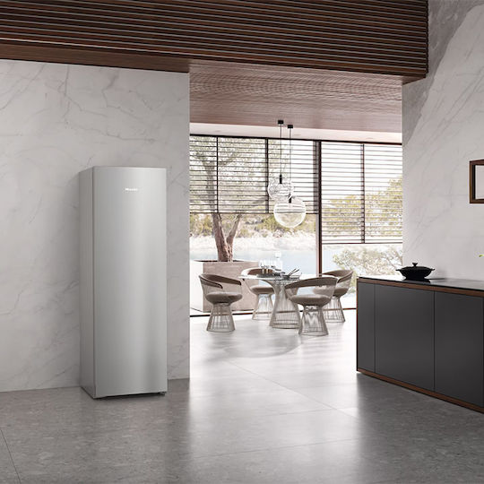 Miele Ψυγείο Συντήρησης 399lt NoFrost Υ185.5xΠ59.7xΒ67.5εκ. Inox KS 4383 DD