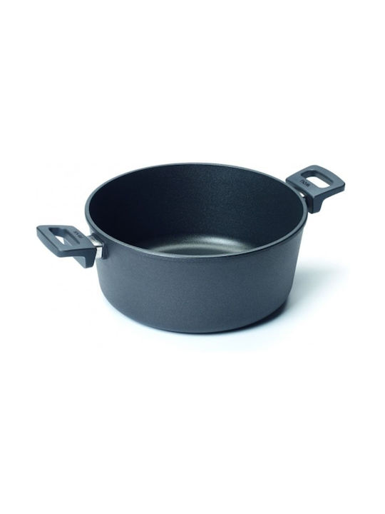 Woll Titanium Nowo Βαθιά Κατσαρόλα από Αλουμίνιο 6lt / 28cm