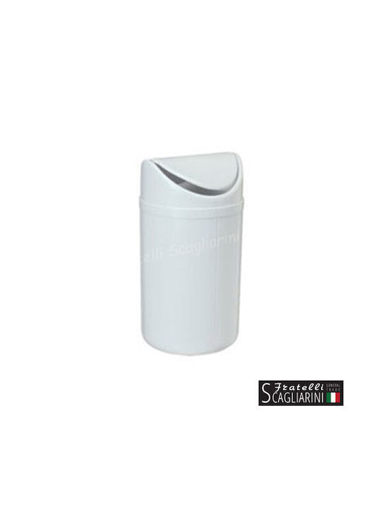 Viomes Waste Bin Waste Plastic White 13lt 1pcs