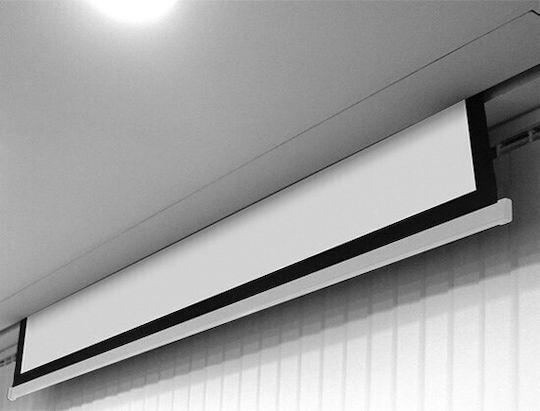 Avtek Ηλεκτρική Οθόνη Προβολής Projector Οροφής με Λόγο Εικόνας 4:3 200x200cm
