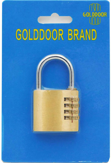 Golddoor Λουκέτο Πέταλο Συνδυασμού 40mm