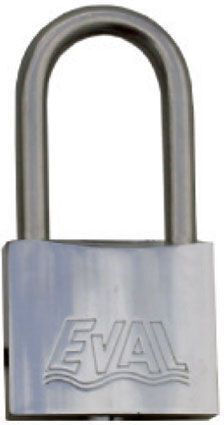 Eval Steel Padlock Lengthened with Key 30mm 1pcs
