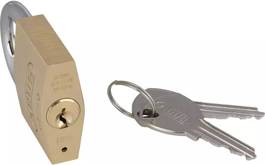 Abus Stahl Vorhängeschloss Messing mit Schlüssel 40mm 1Stück