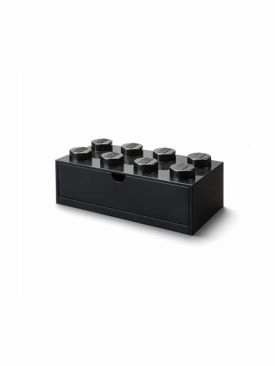 LEGO Children's Storage Box made of Plastic Black 31.6x11.3x15.8cm 1pcs