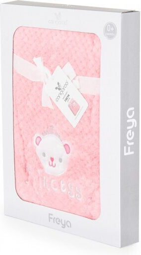 Cangaroo Blanket Nursery Swaddling Blankets Freya Fleece Pink 80x110cm