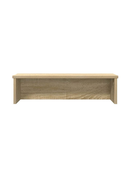 Vidaxl Stackable Kitchen Shelf Sonoma Oak 50x15x16 cm Brown