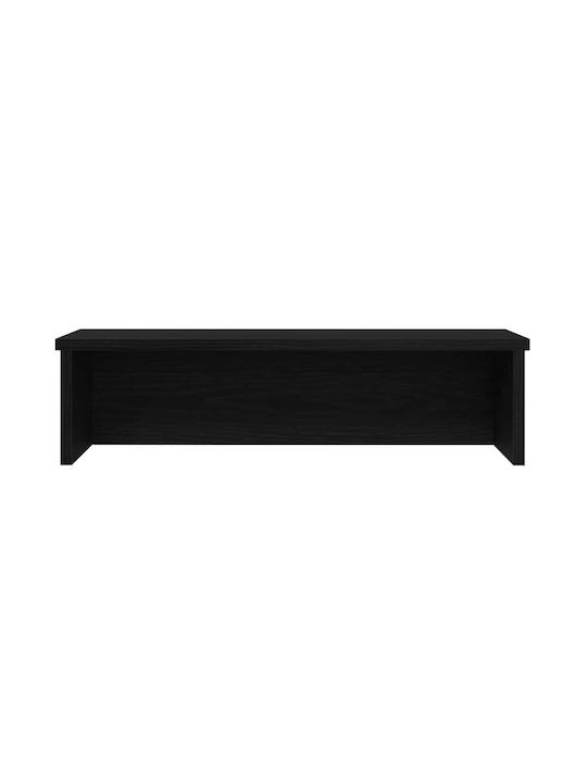 Vidaxl Stackable Kitchen Rack Black 60x15x16 cm Black