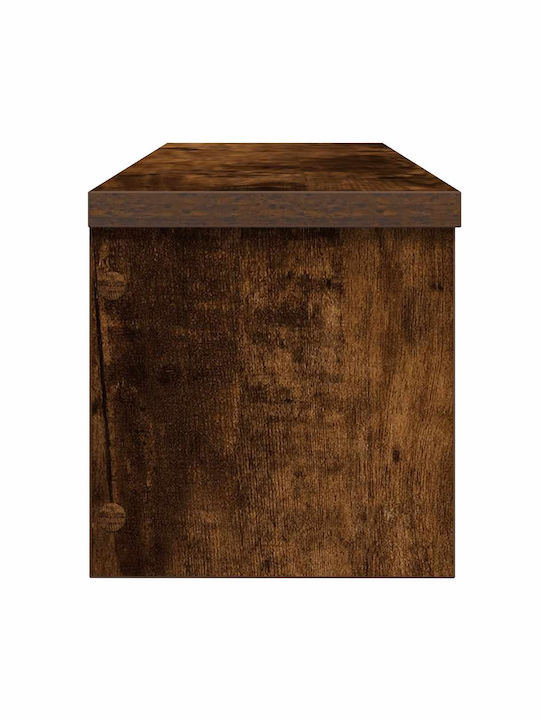 vidaXL Wooden Tabletop Base 60x15x16cm 2 Pieces Brown