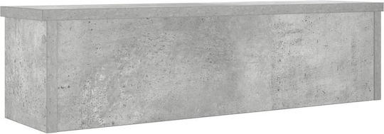 vidaXL Wooden Tabletop Base 60x15x16cm 2 Pieces Grey