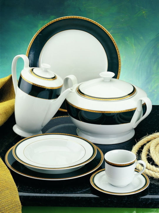 Emfasi Green Porcelain Dinnerware Set 20pcs