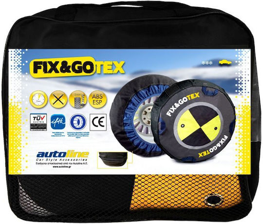 Anti-Slip Tire Snow Blanket Fix&go Tex No.b 2 Pieces