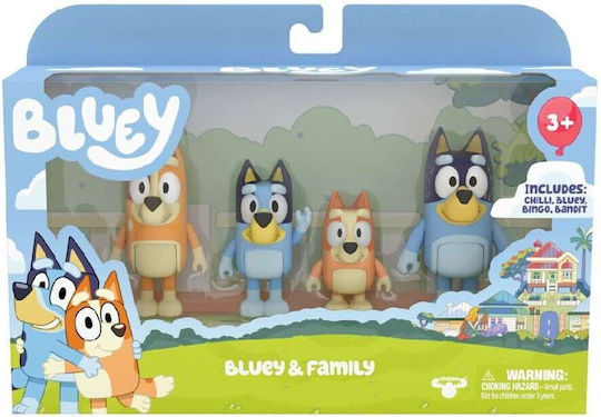 Moose Toys Family Bluey for Ages 3+ (Miscellaneous Designs)