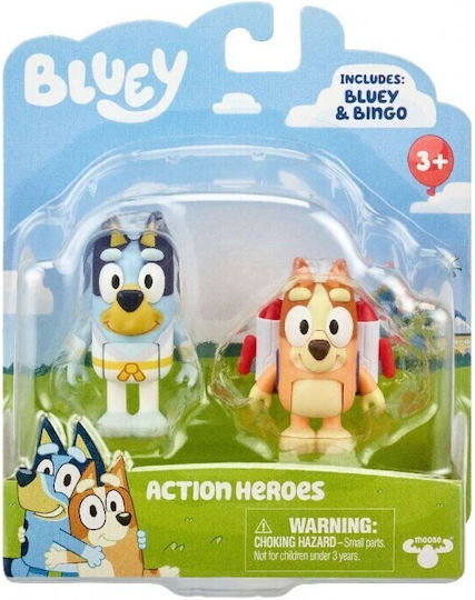 Giochi Preziosi Miniature Toy Bluey for 3+ Years Old (Various Designs/Assortments of Designs) 1pc