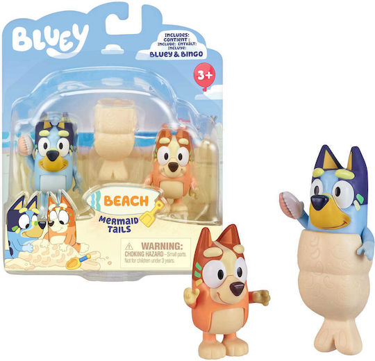Giochi Preziosi Beach Bluey Mermaid Tails για 3+ Ετών 6εκ.